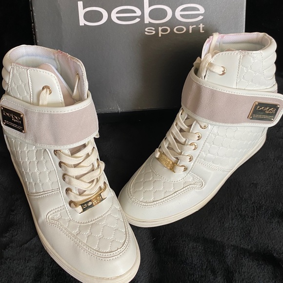 bebe Shoes - Bebe sport Wedge Sneaker